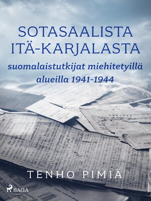 cover image of Sotasaalista Itä-Karjalasta